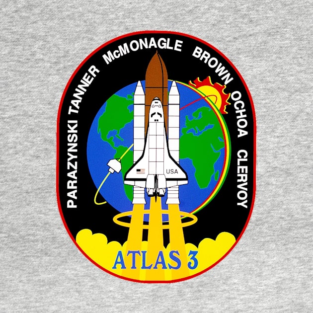 STS-66 Mission Patch by Spacestuffplus